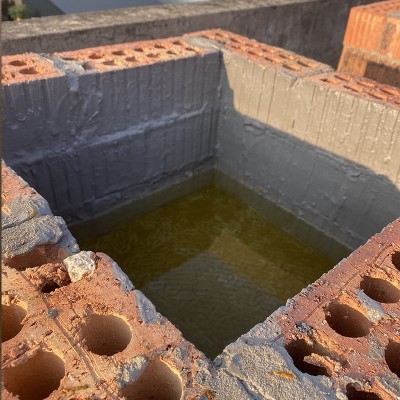 外露型屋面防水涂料屋顶天沟防水补漏红橡胶阳台防水高弹 柔韧材料图3