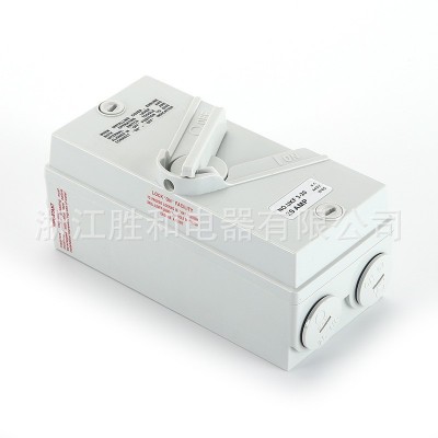 厂家直销户外防水隔离开关UKF-3P20A 35A 63A澳标电源负荷开关图3