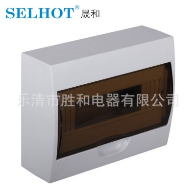 家用TXM2-36回路明装暗装塑料底座梅兰照明配电箱电源箱明暗通用图5