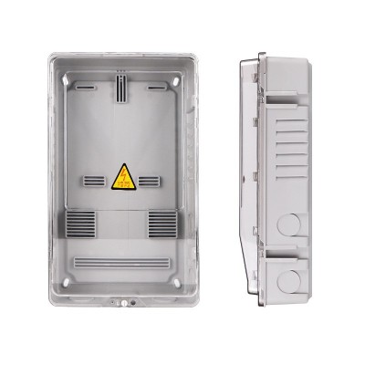 电表箱透明三相一表一户电表箱塑料pc家用防水防尘电表箱厂家直销图5