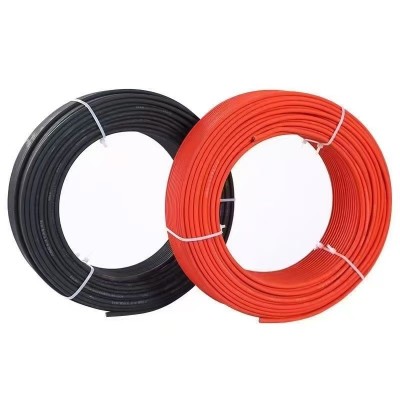 光伏电缆H1Z2Z2-K 4平方6平方光伏直流电线 太阳能1芯6平方电缆图4