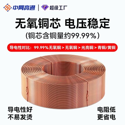 高通CAT6六类千兆高速网线家用网线家装工程网络线HSYV- 6网洛线图2