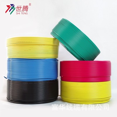 哇噢国标无氧铜软电线BVR1*35平方单芯软铜芯家装电线电缆图3