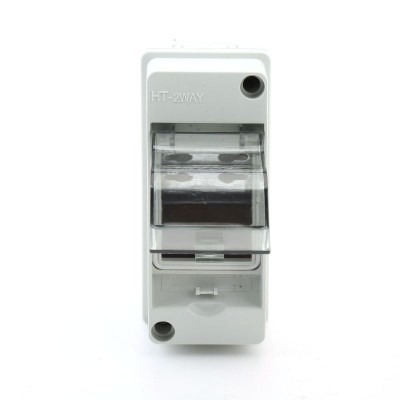 IP65配电箱回路户外塑料电源箱断路器防护箱HT-2防水充电桩保护箱图3