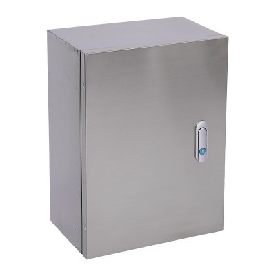 201/304不锈钢配电箱外壳室内明装监控电表设备室内不锈 钢基业箱图5