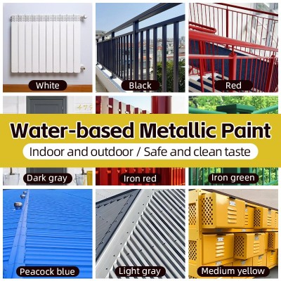 跨境锈铁锈转化剂水性防锈漆金属漆彩钢瓦翻新固锈剂免打磨工业漆图4