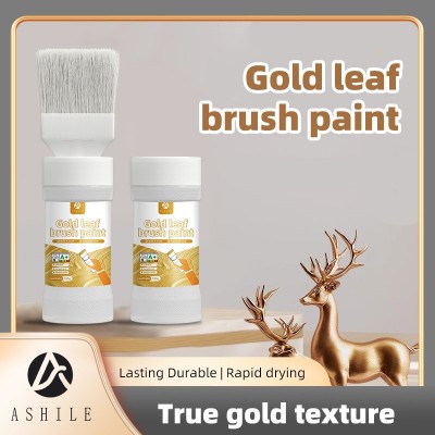 水性金粉漆金箔漆烫金寺庙翻新金色油漆佛祖金涂料万圣圣诞装饰漆