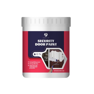 防盗门翻新漆旧门门漆换色铁门自刷水性金属油漆涂料入户门改色漆图4