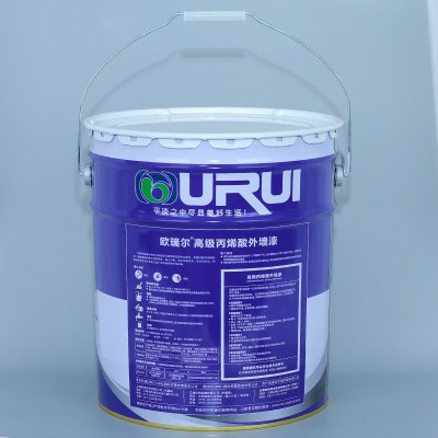 高级丙烯酸外墙漆 乳胶漆涂料 耐候防霉 工程住宅室外通用图2