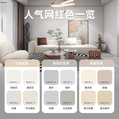 立邦金装净味五合一内墙乳胶漆室内家用涂料墙面漆白色环 保油漆图5