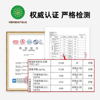 三棵树乳胶漆室内家用涂料二合一自刷白色内墙面漆墙漆无 甲醛油漆图3