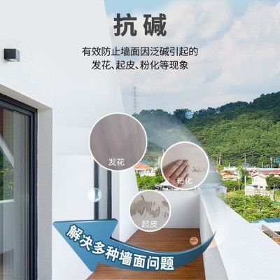 立邦外墙乳胶漆防水防晒涂料阳台露台漆自刷外墙漆墙面防紫外线图2