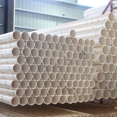 老客拍UPVC排水管白色下水道管 农业灌溉水管 大口径PVC排水管图4