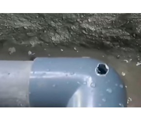 PVC水管角落里面更换弯头教程分享，不用割断管子也能快速维修