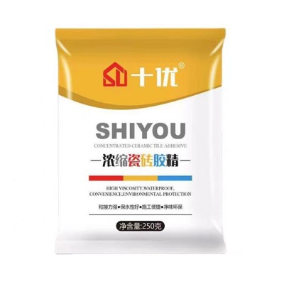 强力砂浆胶 浓缩瓷砖胶精 速溶胶粉 耐低温 附着力强 瓷砖粘合剂图4