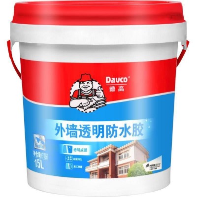 德高外墙透明防水胶窗台窗户裂缝修补漏材料渗水防水涂料阳台飘窗图4