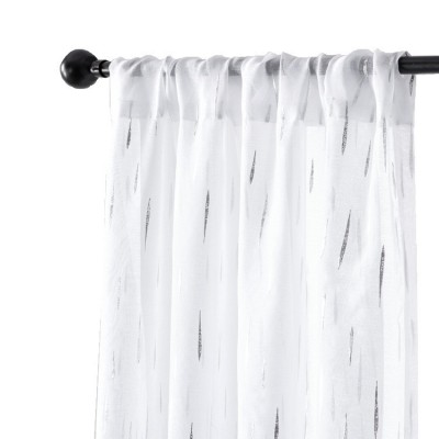 亚马逊速卖通跨境专供设计感窗帘透光不透人卧室客厅阳台隔热纱帘图4