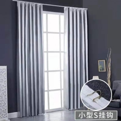 防晒隔热牛津布加厚全遮光现做成品遮阳窗帘卧室阳台防紫外线图2