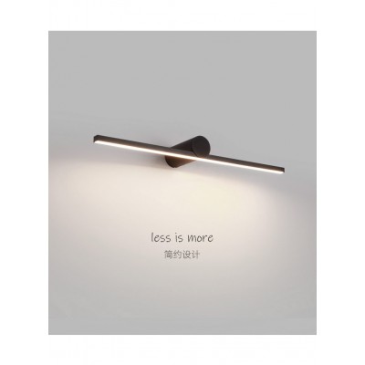 镜前灯丹麦极简设计LED长条壁灯北欧简约现代照画过道背景墙灯具图5
