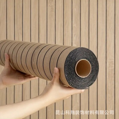 格栅护墙板自粘墙贴店铺墙面装饰防水防潮墙壁改造遮丑3d立体凹凸图2