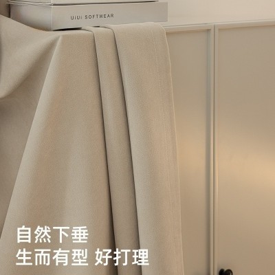绒感专家高档客厅卧室雪尼尔绍兴柯桥窗帘成品遮光2024新款图4