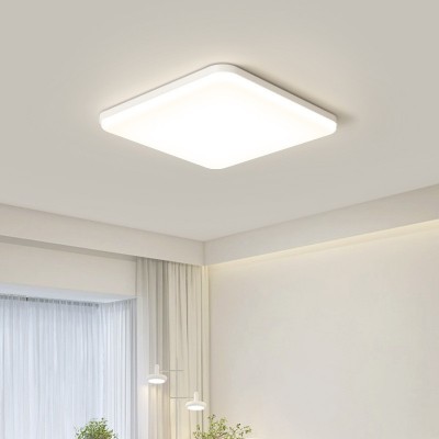 奶油风客厅灯大厅主灯现代简约护眼吸顶灯卧室灯中山家装灯饰灯具图4