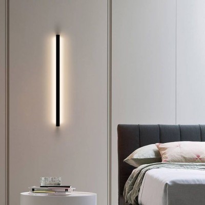 极简床头壁灯一字长条灯现代极简长条壁灯线条壁灯简约卧室床头灯图4