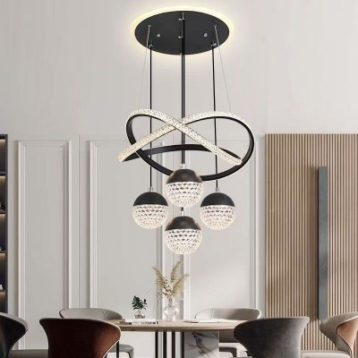 中山吧台饭厅餐厅吊灯新款厨房现代简约台灯家用卧室灯具零售代发图2