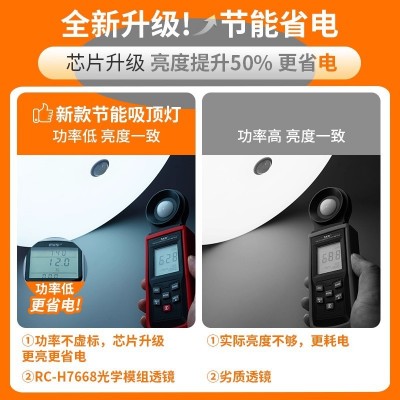 感应灯楼梯吸顶灯过道楼道走廊人体2025新款雷达入户门自动声控灯图2