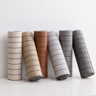 格栅板墙贴自粘3D凹槽立体客厅电视背景墙装饰仿木纹外贸工厂批发