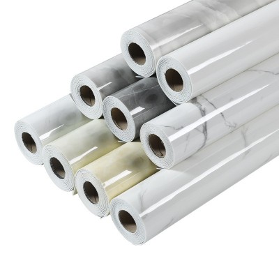 仿大理石瓷砖墙贴自粘墙纸3d立体客厅电视背景墙翻新装饰壁纸加厚图5