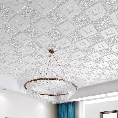 自粘墙纸天花板吊顶墙贴卧室温馨背景墙墙面装饰防水防潮泡沫贴纸图3