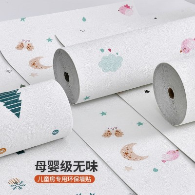 掉灰墙专用墙纸自粘防水防潮3d立体墙贴家用宿舍遮丑贴纸墙面壁纸图3