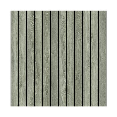 PVC格栅墙面装饰墙贴木纹大面积加厚防潮卧室出租房自粘墙纸图5