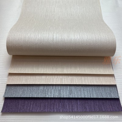 酒店工程PVC墙布十字布基壁布防潮阻燃1.37米vinyl wall covering图2
