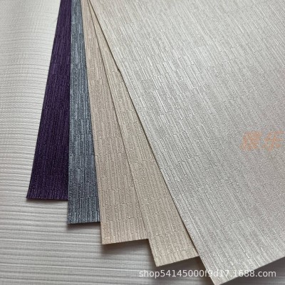 酒店工程PVC墙布十字布基壁布防潮阻燃1.37米vinyl wall covering图3