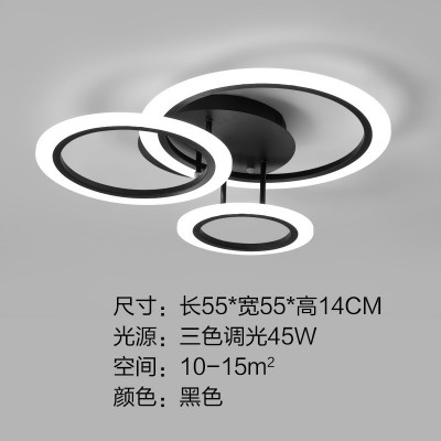 跨境北欧客厅灯简约卧室灯吸顶灯客厅主灯中山灯具灯饰餐厅led图5