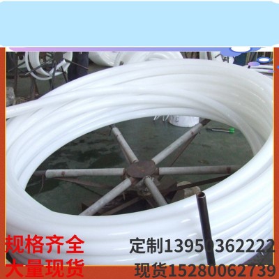 全新料pe管自来水水管厂家 白塑料硬给水管盘管山泉水管4分管现货图3