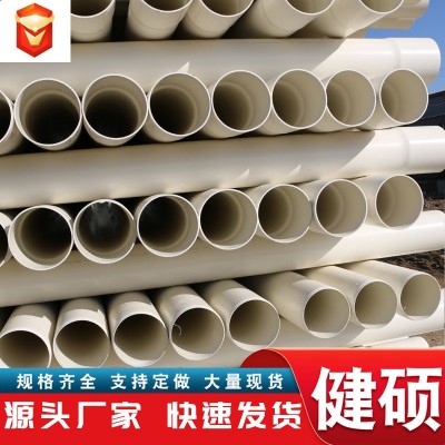 pvc给水管园林绿化灌溉管农村改水管供水上水输水塑料管承压硬管图3