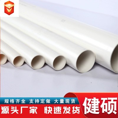 加工定制PVC排水管市政雨水管白色塑料管排水排污水管下水管图2