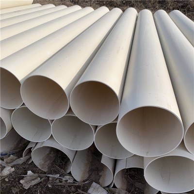 加工定制PVC排水管市政雨水管白色塑料管排水排污水管下水管图3