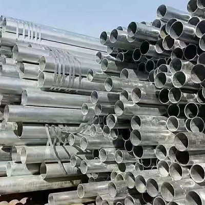 苏州现货镀锌钢管镀锌无缝管穿线管消防镀锌管4寸国标南京友发图4