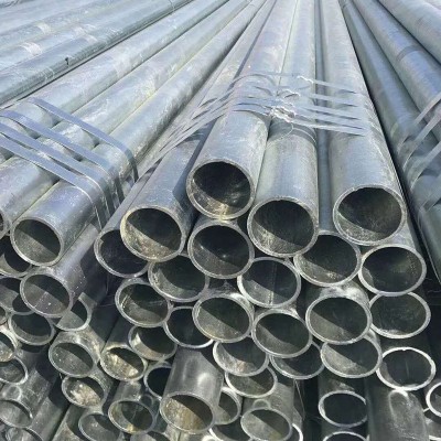 苏州现货镀锌钢管镀锌无缝管穿线管消防镀锌管4寸国标南京友发图3