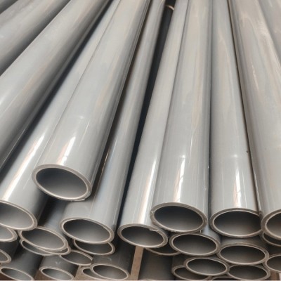 uPVC给水管250 灰色农村改造净水工程用硬质塑料管uPVC供水管图2