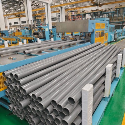 uPVC给水管250 灰色农村改造净水工程用硬质塑料管uPVC供水管图3