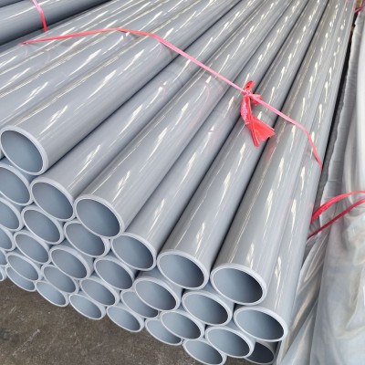 灰色pvc管 台塑南亚uPVC农田蔬菜大棚灌溉管耐压环保uPVC给水管图3