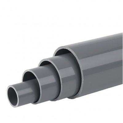 灰色pvc管 台塑南亚uPVC农田蔬菜大棚灌溉管耐压环保uPVC给水管图5