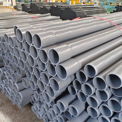 upvc给水管4分6分 饮用水管道自来水厂用净水管道南亚uPVC供水管图4