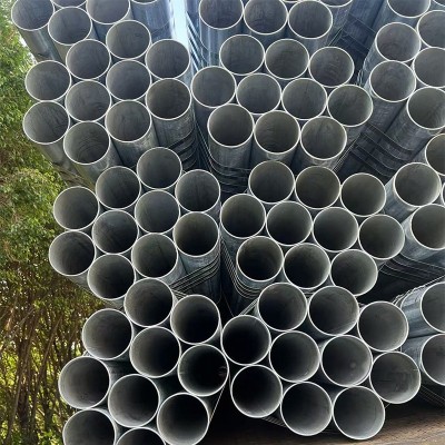 热镀锌钢管DN200空心圆管薄壁室外排水工程喷淋消防镀锌钢管批发图4