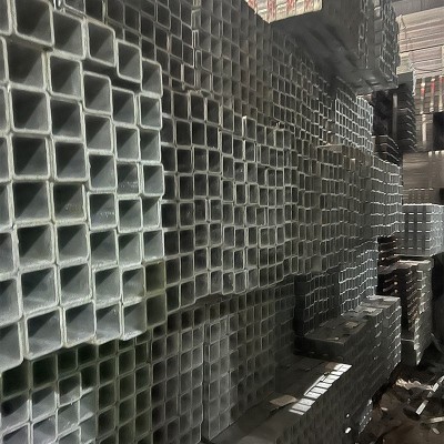 镀锌方管Q235B热轧方通黑料建筑支架热浸锌冷热镀锌方管厂家批发图3